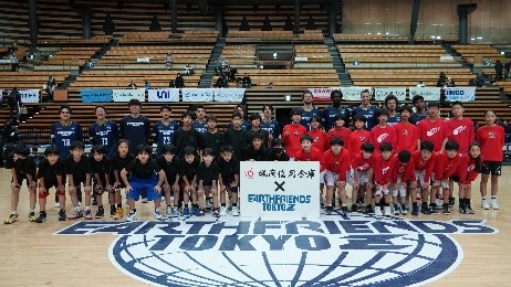 プロバスケットボールチーム「アースフレンズ東京Ｚ」による「城南ＣＵＰ」が開催されました 画像2