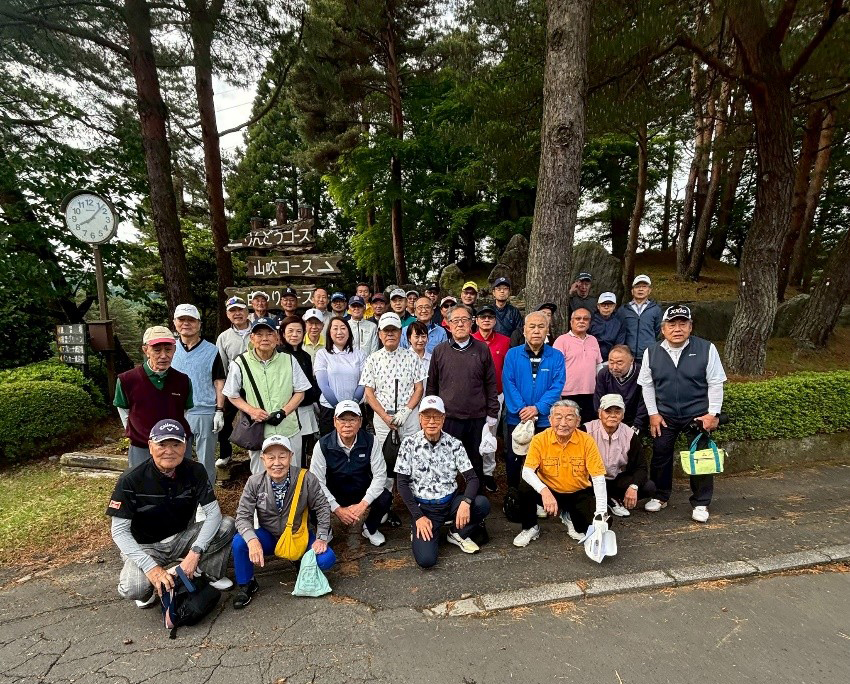第18回　Ｊ・悠遊会親睦ゴルフ大会　集合写真