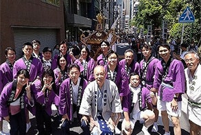 羽田支店／羽田神社例大祭「羽田まつり」に参加