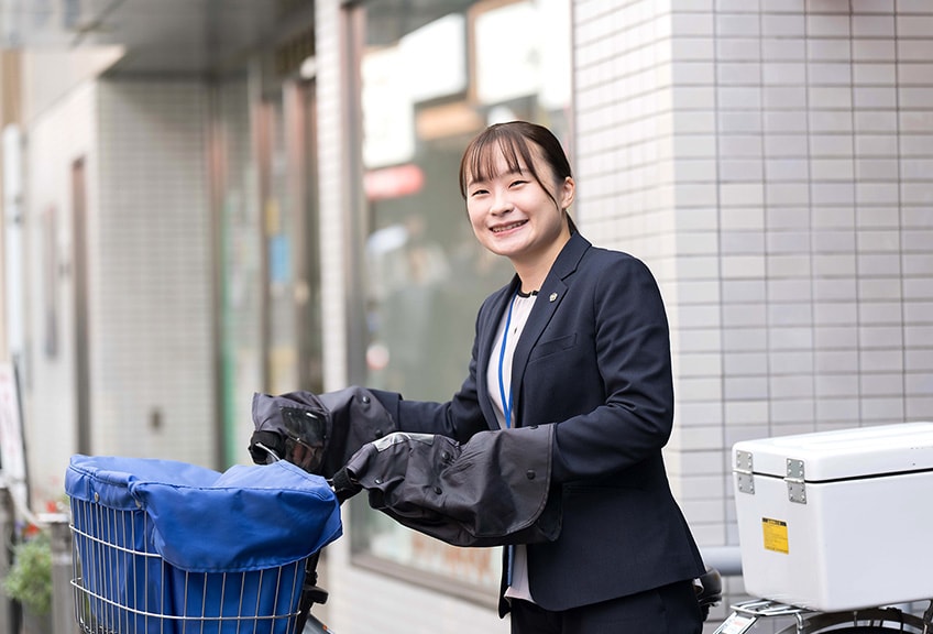 職員一人ひとりの成長こそ城南信用金庫の未来。