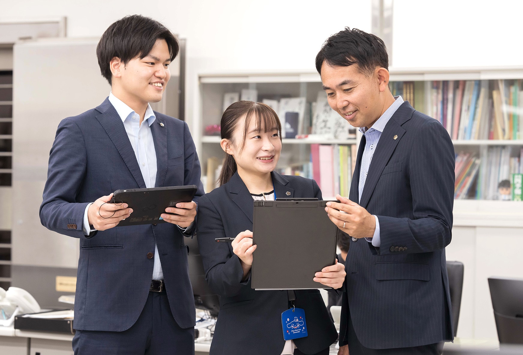 営業店の一日